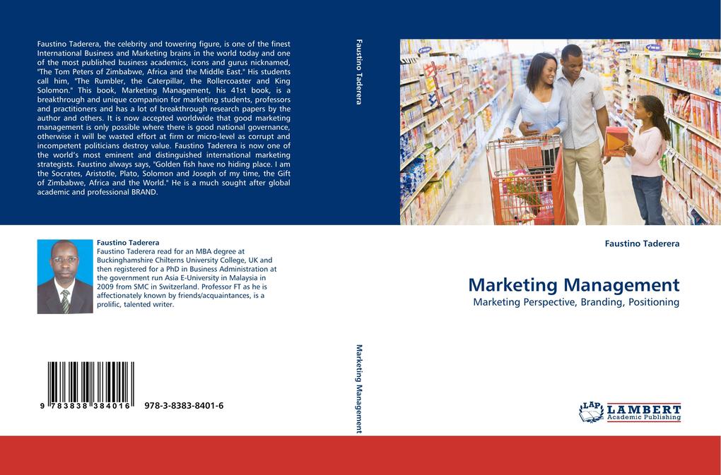 Marketing Management - Faustino Taderera