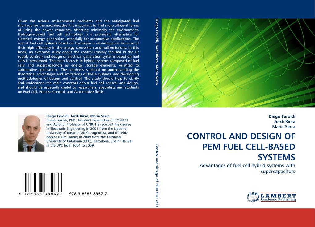CONTROL AND DESIGN OF PEM FUEL CELL-BASED SYSTEMS