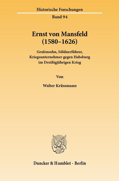 Ernst von Mansfeld (1580 - 1626) - Walter Krüssmann
