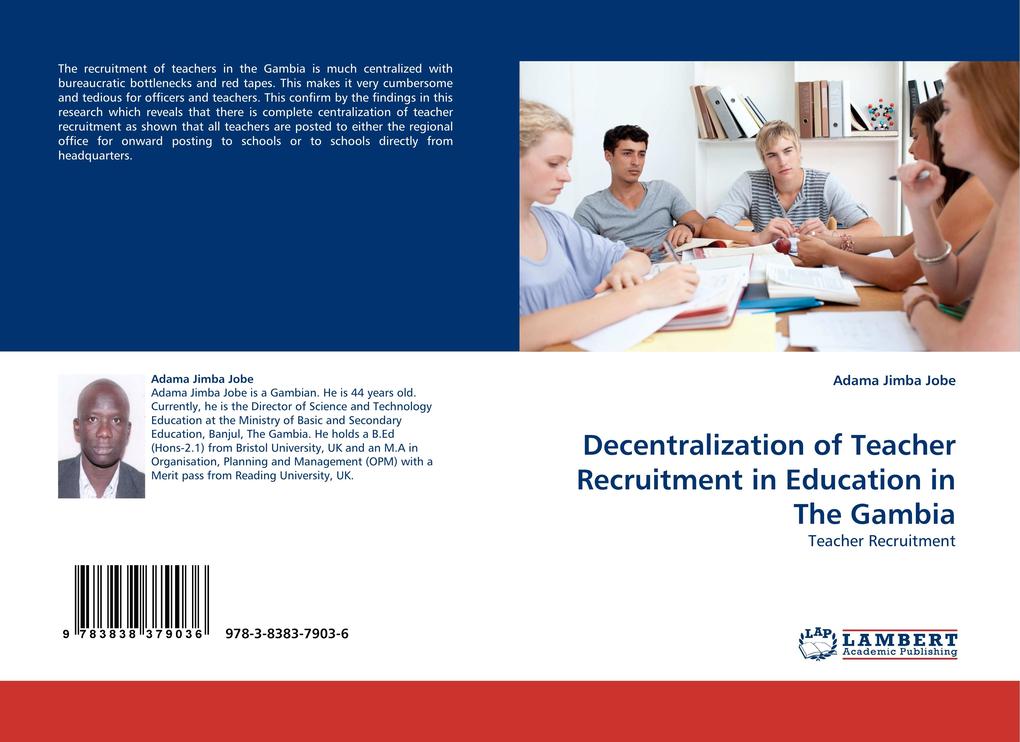 Decentralization of Teacher Recruitment in Education in The Gambia