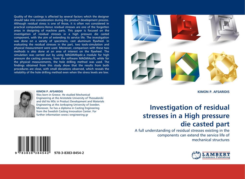 Investigation of residual stresses in a High pressure die casted part