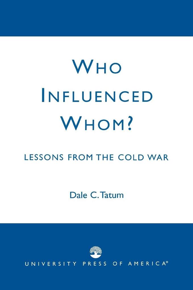 Who Influenced Whom?