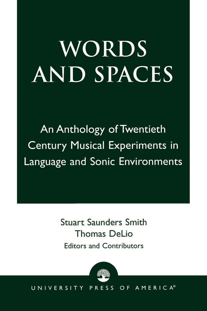 Words and Spaces