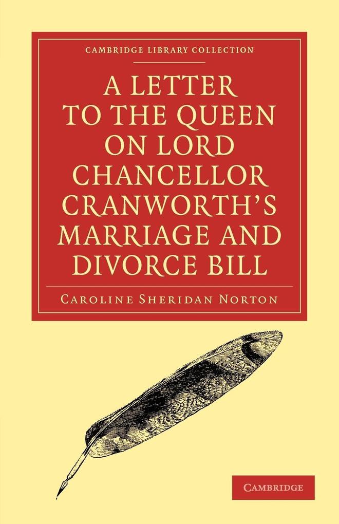 A Letter to the Queen on Lord Chancellor Cranworth‘s Marriage and Divorce Bill