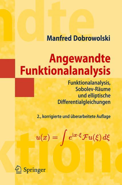 Angewandte Funktionalanalysis - Manfred Dobrowolski