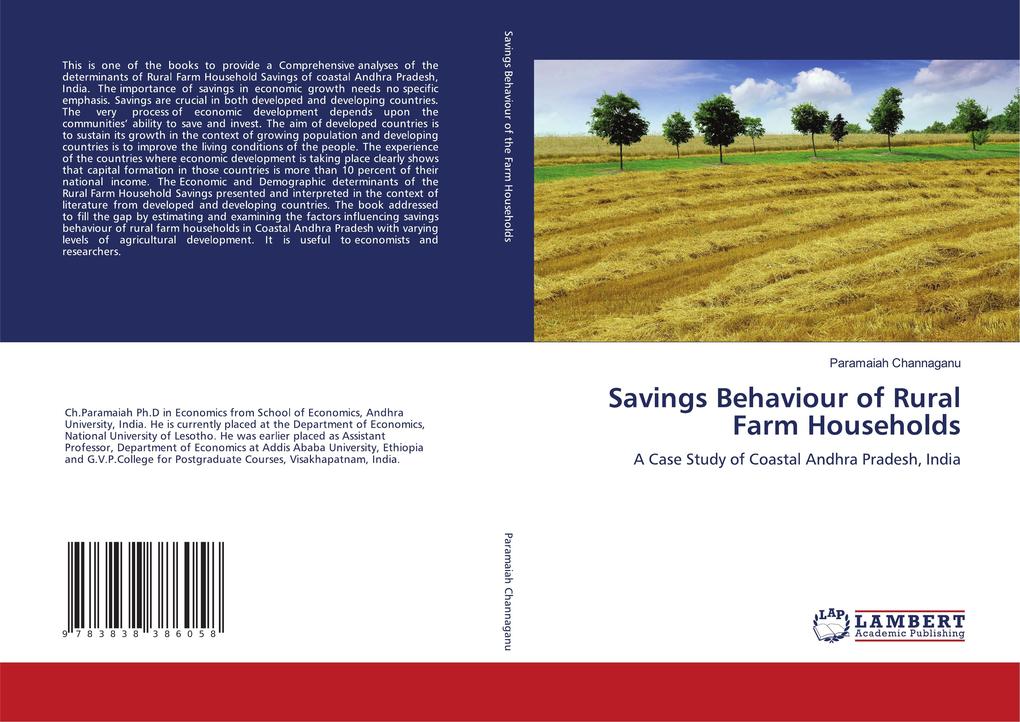 Savings Behaviour of Rural Farm Households
