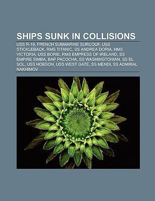 Ships sunk in collisions