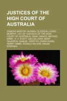 Justices of the High Court of Australia