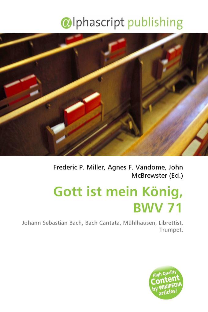 Gott ist mein König BWV 71