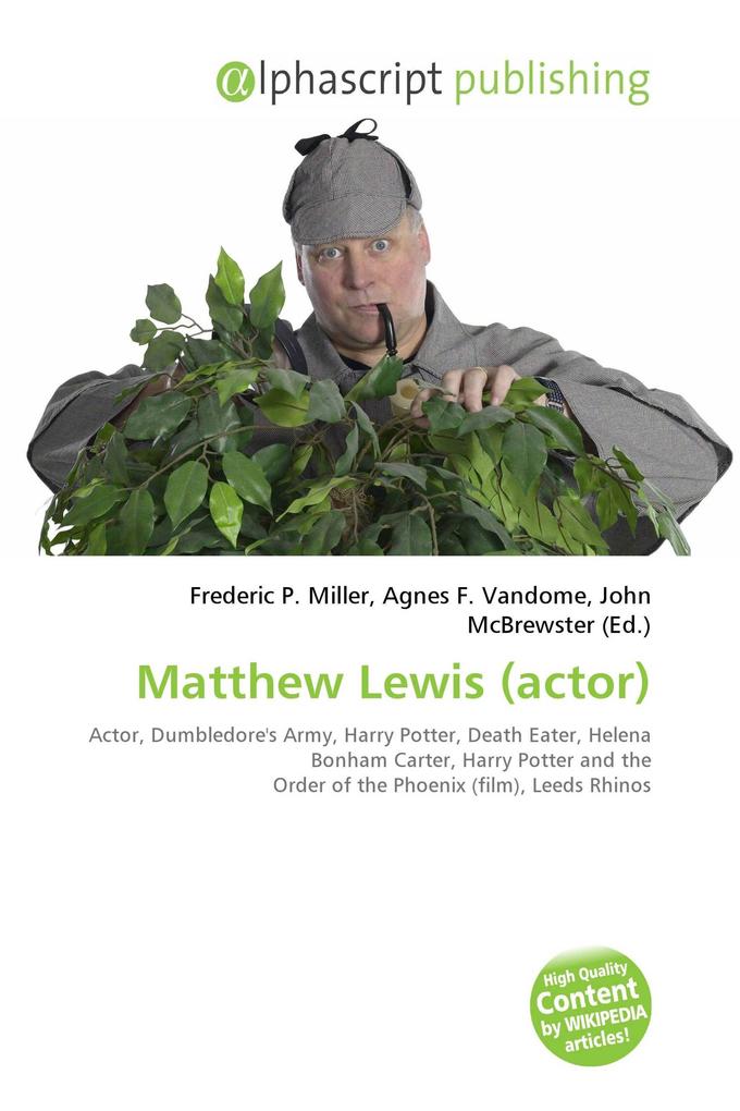 Matthew Lewis (actor)