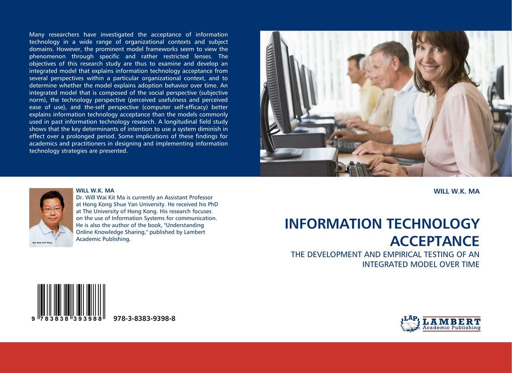 INFORMATION TECHNOLOGY ACCEPTANCE - WILL W. K. MA