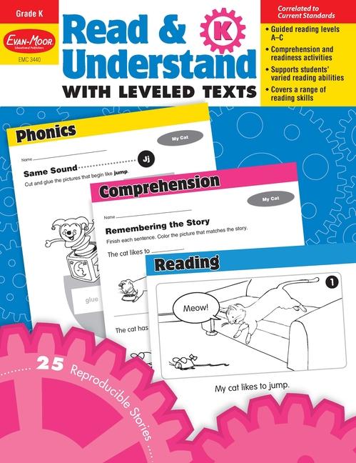 Read and Understand with Leveled Texts Kindergarten Teacher Resource
