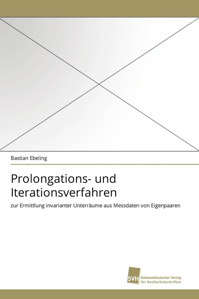 Prolongations- und Iterationsverfahren