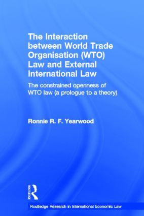 The Interaction Between World Trade Organisation (Wto) Law and External International Law