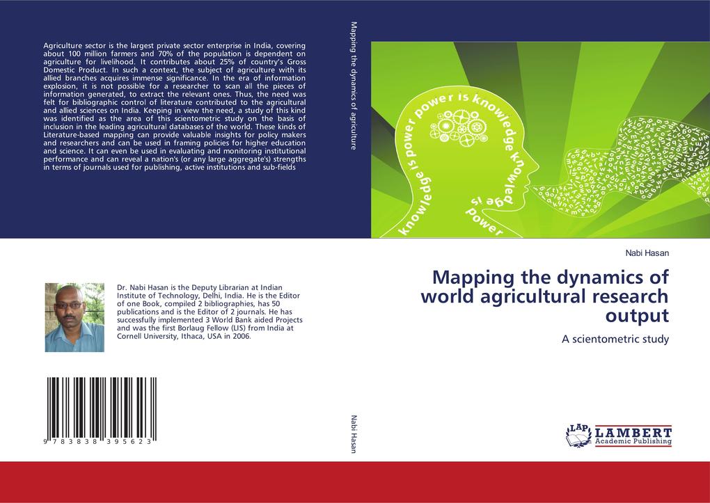 Mapping the dynamics of world agricultural research output