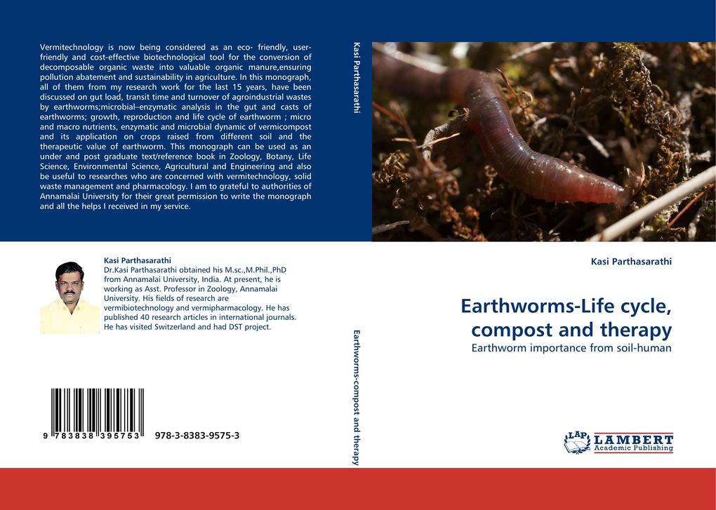 Earthworms-Life cycle compost and therapy