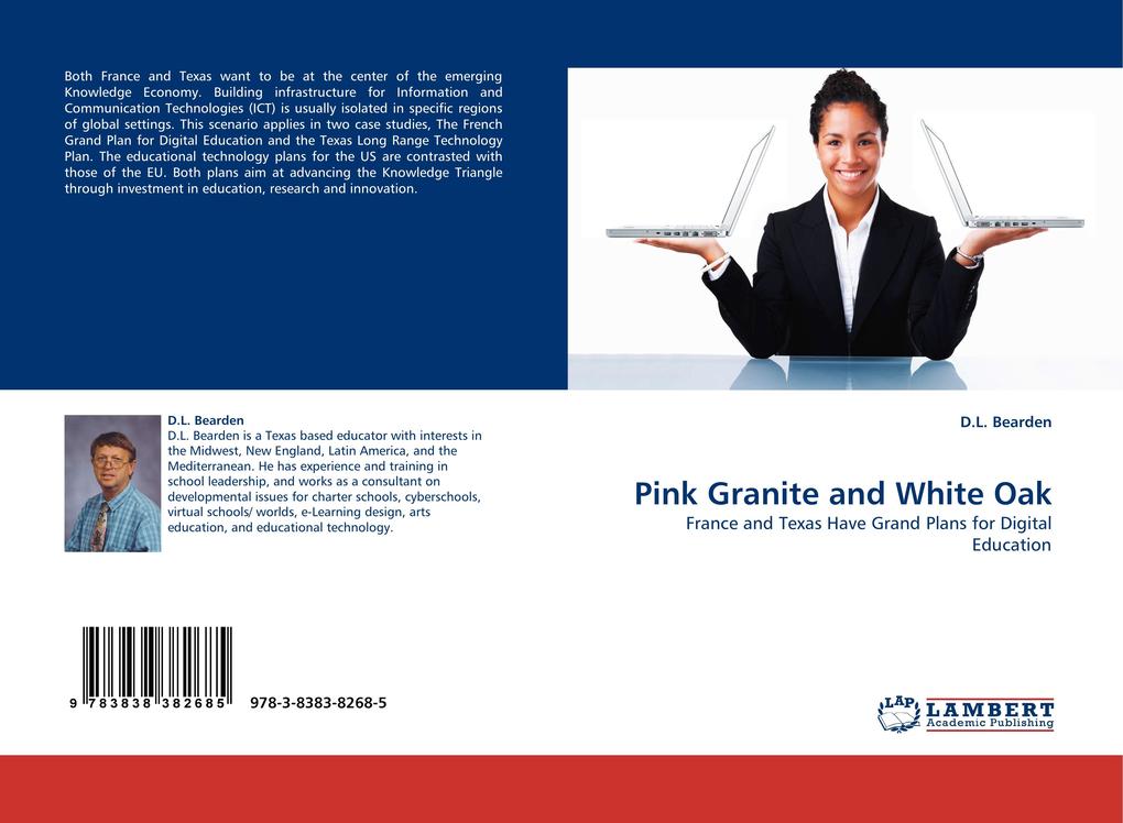 Pink Granite and White Oak