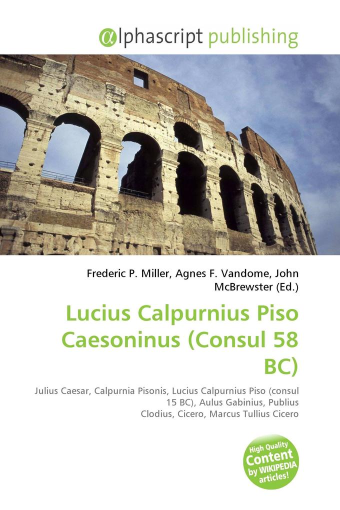 Lucius Calpurnius Piso Caesoninus (Consul 58 BC)