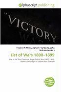 List of Wars 1800-1899