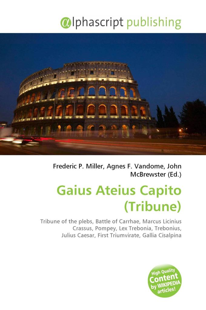 Gaius Ateius Capito (Tribune)