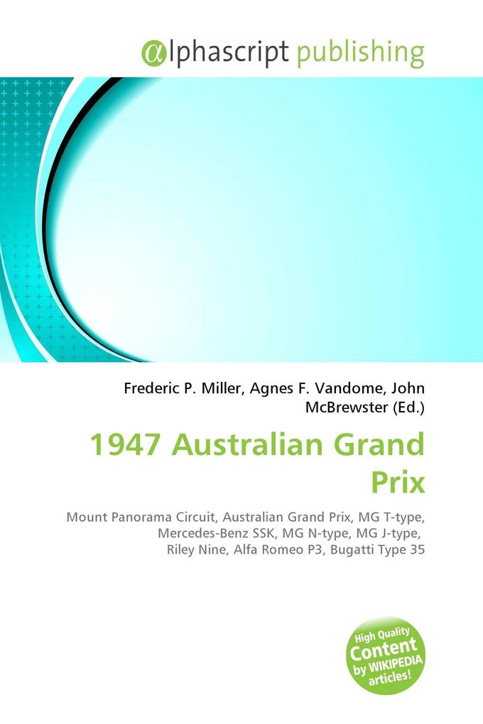 1947 Australian Grand Prix