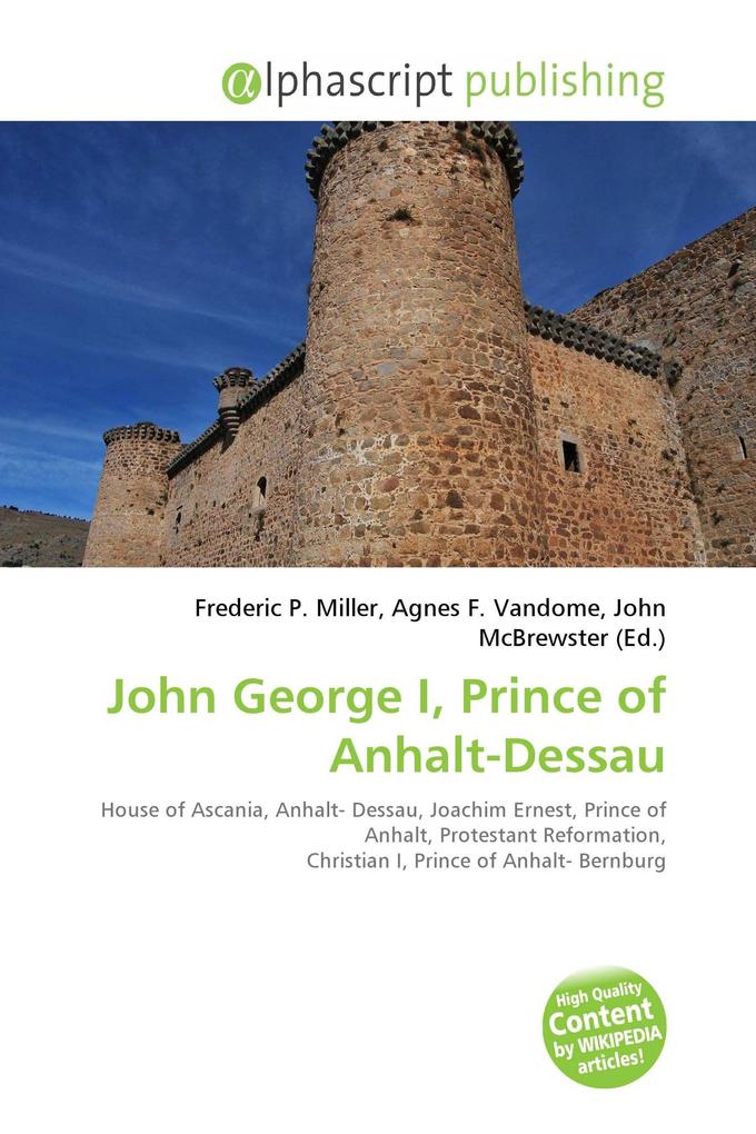 John George I Prince of Anhalt-Dessau