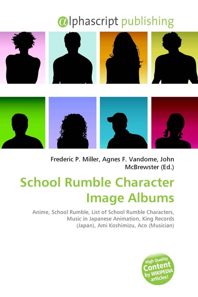 School Rumble Character Image Albums