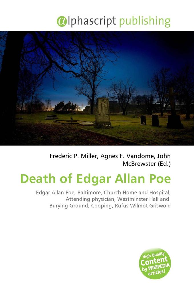 Death of Edgar Allan Poe