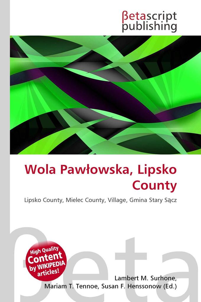 Wola Pawowska Lipsko County