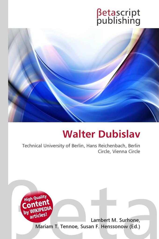 Walter Dubislav