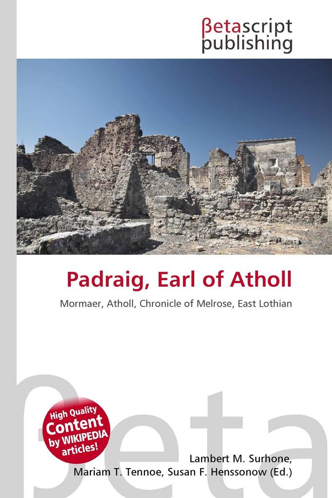 Padraig Earl of Atholl