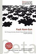 Paek Nam-Sun
