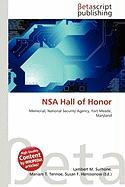 NSA Hall of Honor