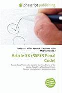 Article 58 (RSFSR Penal Code)