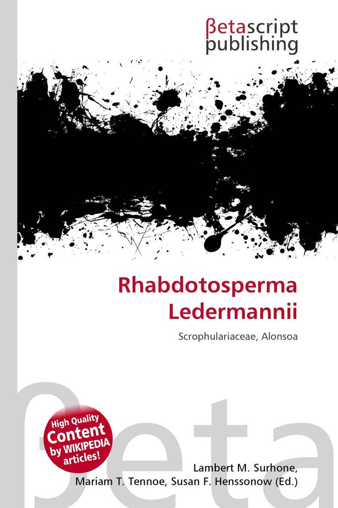 Rhabdotosperma Ledermannii