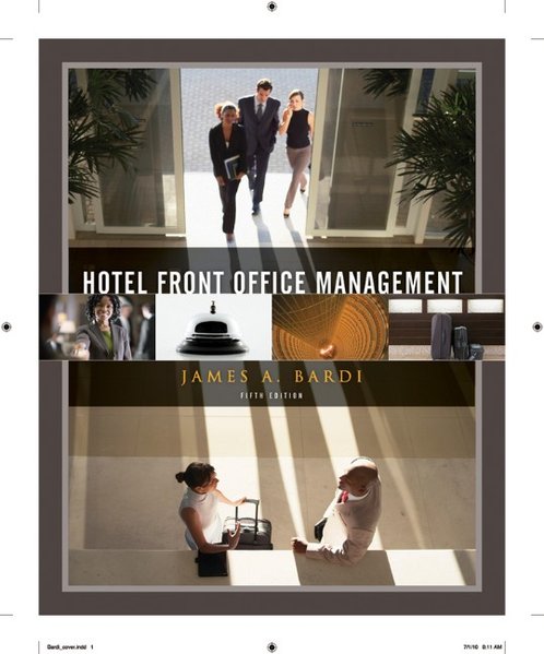 Hotel Front Office Management Buch James A Bardi