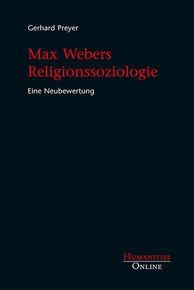 Max Webers Religionssoziologie - Gerhard Preyer
