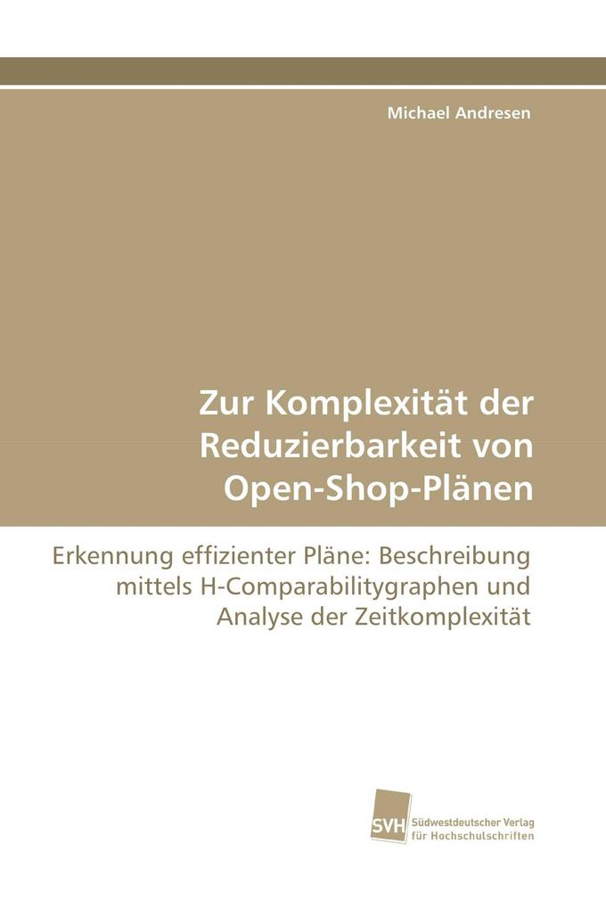 Zur Komplexität der Reduzierbarkeit von Open-Shop-Plänen