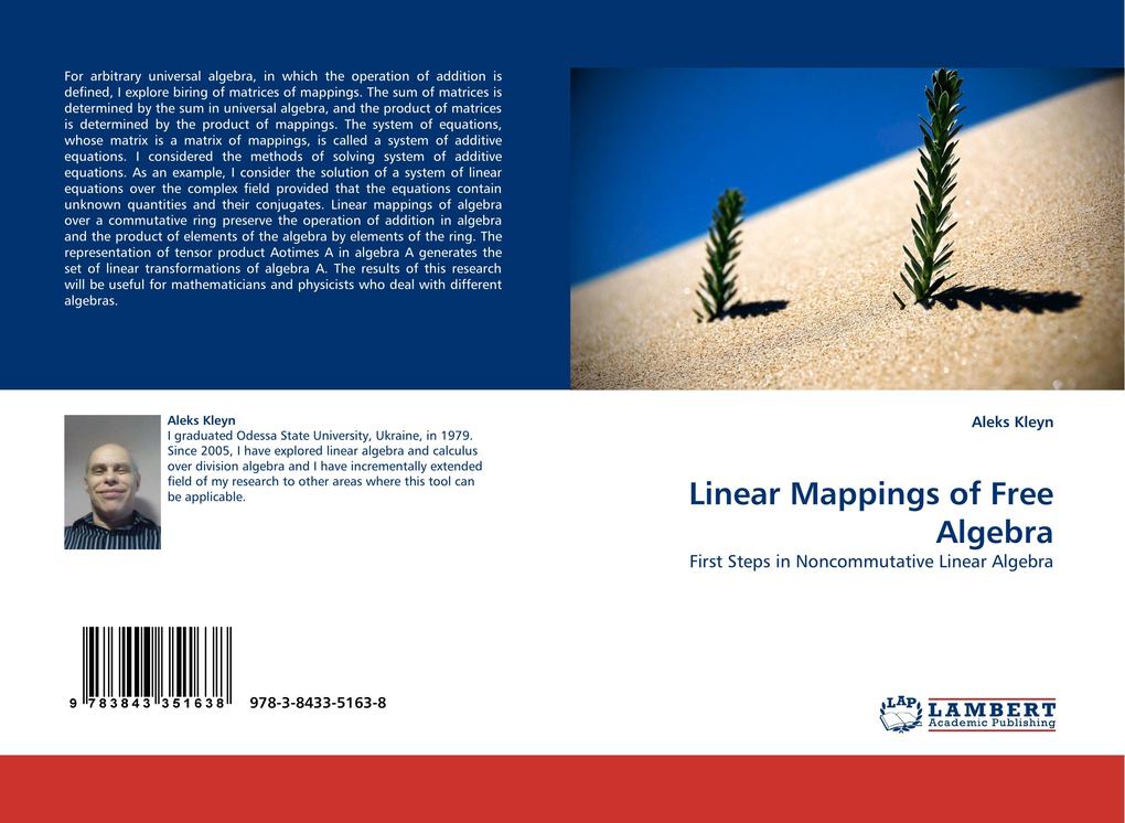Linear Mappings of Free Algebra