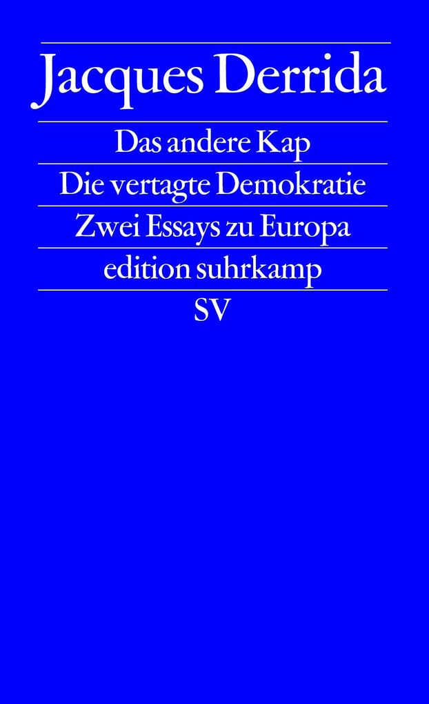 Das andere Kap. Die vertagte Demokratie