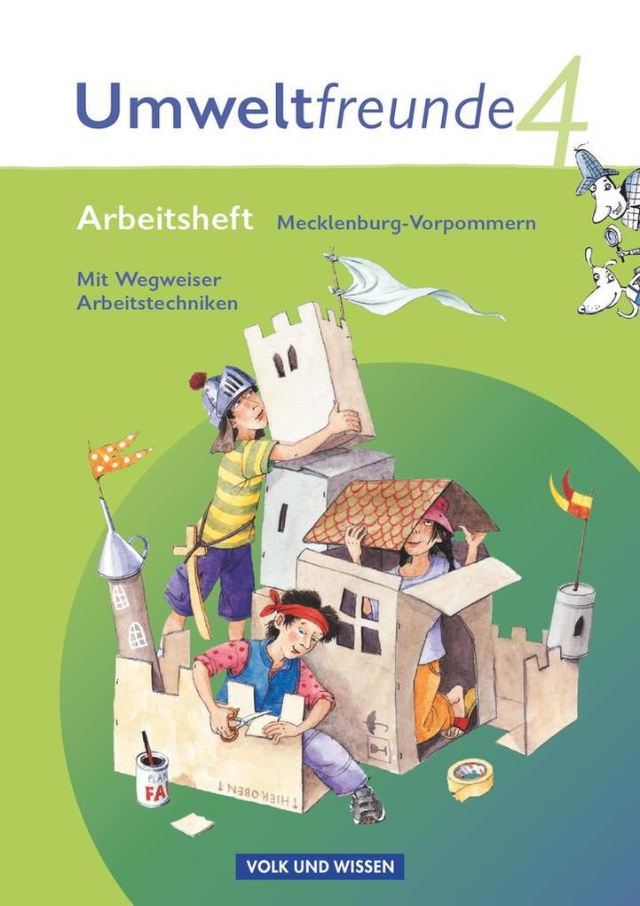 Umweltfreunde 4. Schuljahr. Arbeitsheft Mecklenburg-Vorpommern - Gerhild Schenk/ Rolf Leimbach/ Christine Köller/ Inge Koch/ Silvia Ehrich