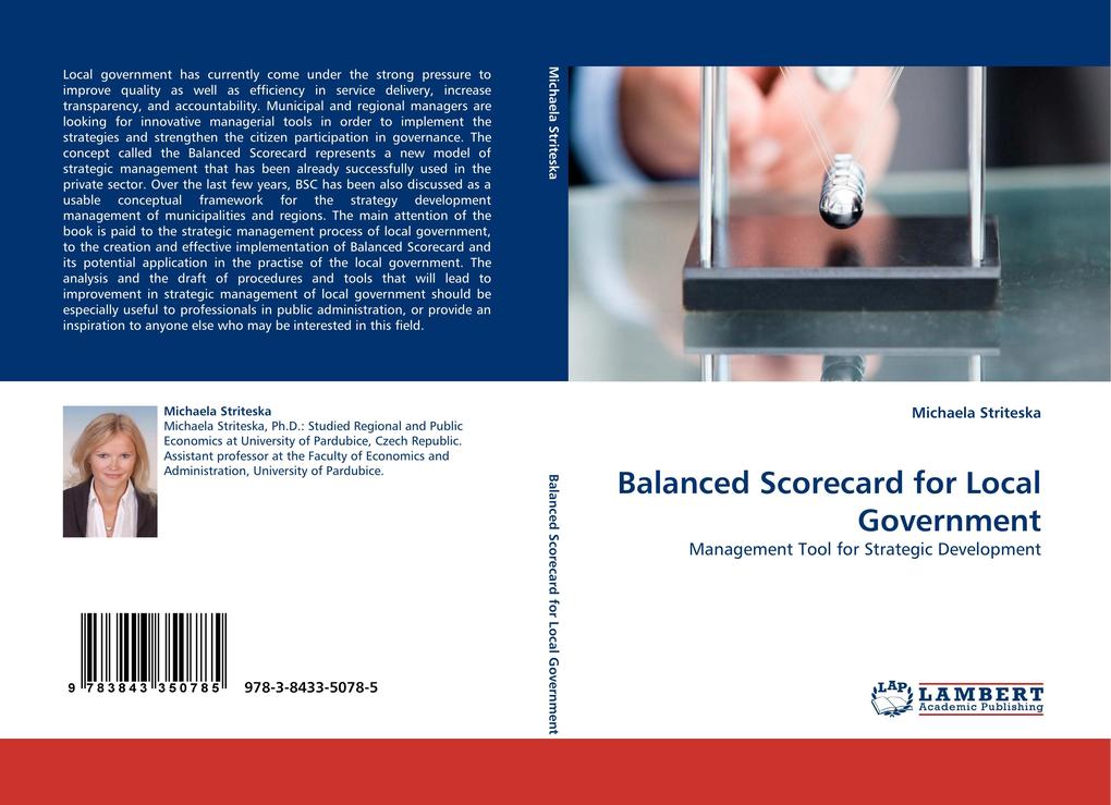 Balanced Scorecard for Local Government als Buch von Michaela Striteska - Michaela Striteska