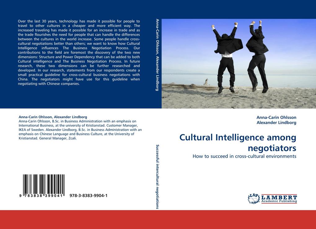 Cultural Intelligence among negotiators