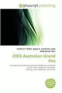2003 Australian Grand Prix