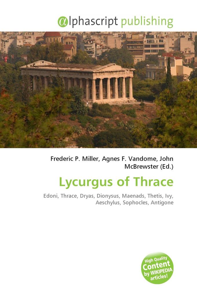 Lycurgus of Thrace