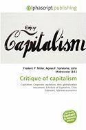Critique of capitalism