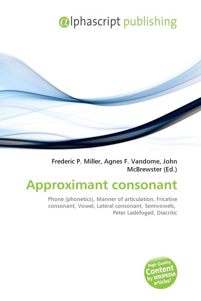 Approximant consonant