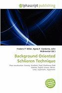 Background Oriented Schlieren Technique