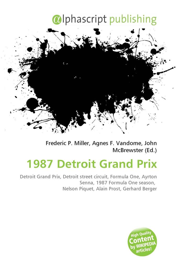 1987 Detroit Grand Prix