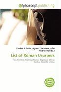 List of Roman Usurpers